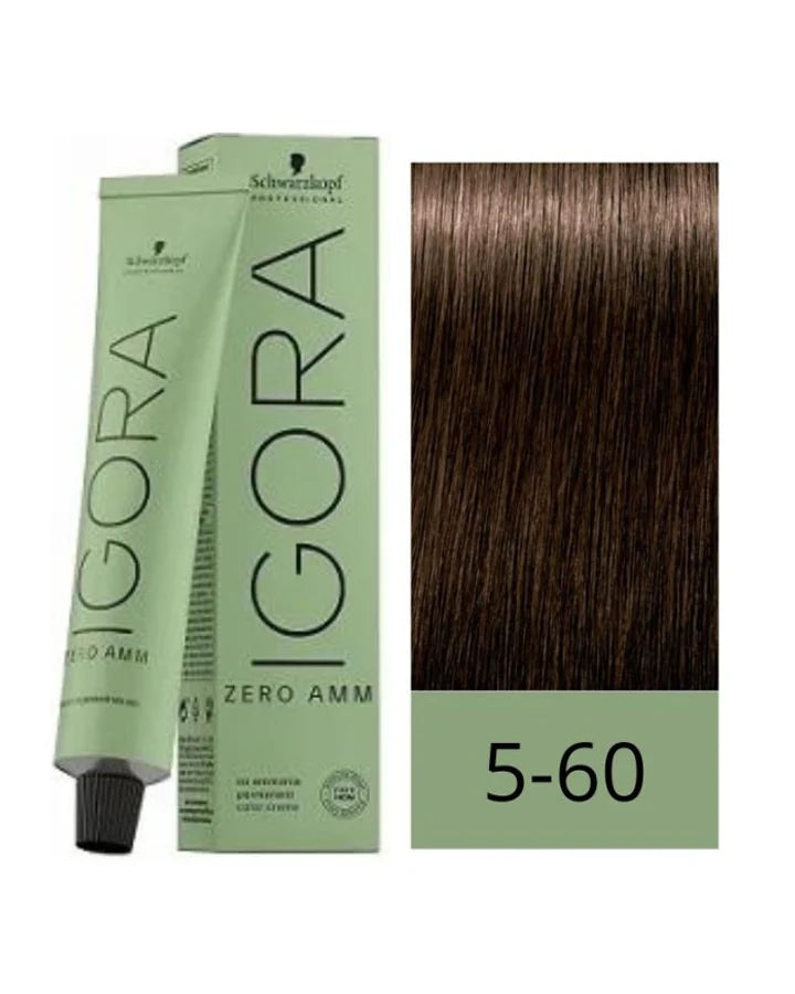 Tinte Igora Zero AMM 9-50 Rubio Muy Claro Dorado Cedro | Schwarzkopf Professional (60ml)