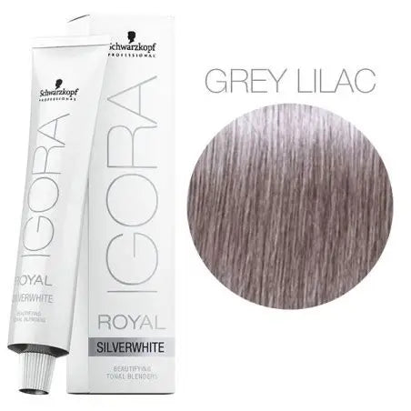 Igora Royal SilverWhite Grey Lilac | Embellecedor Tonal para Cabellos Blancos y Plateados