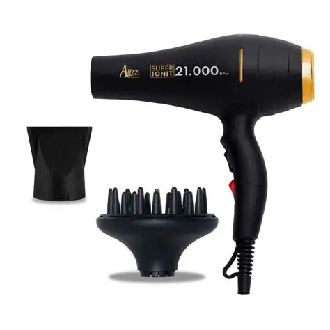Secador Negro - Dorado Alizz IONIT 21.000