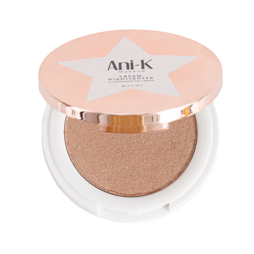 Iluminador en Crema Cream Highlighter | Tono 01 Melody | Ani-K Makeup