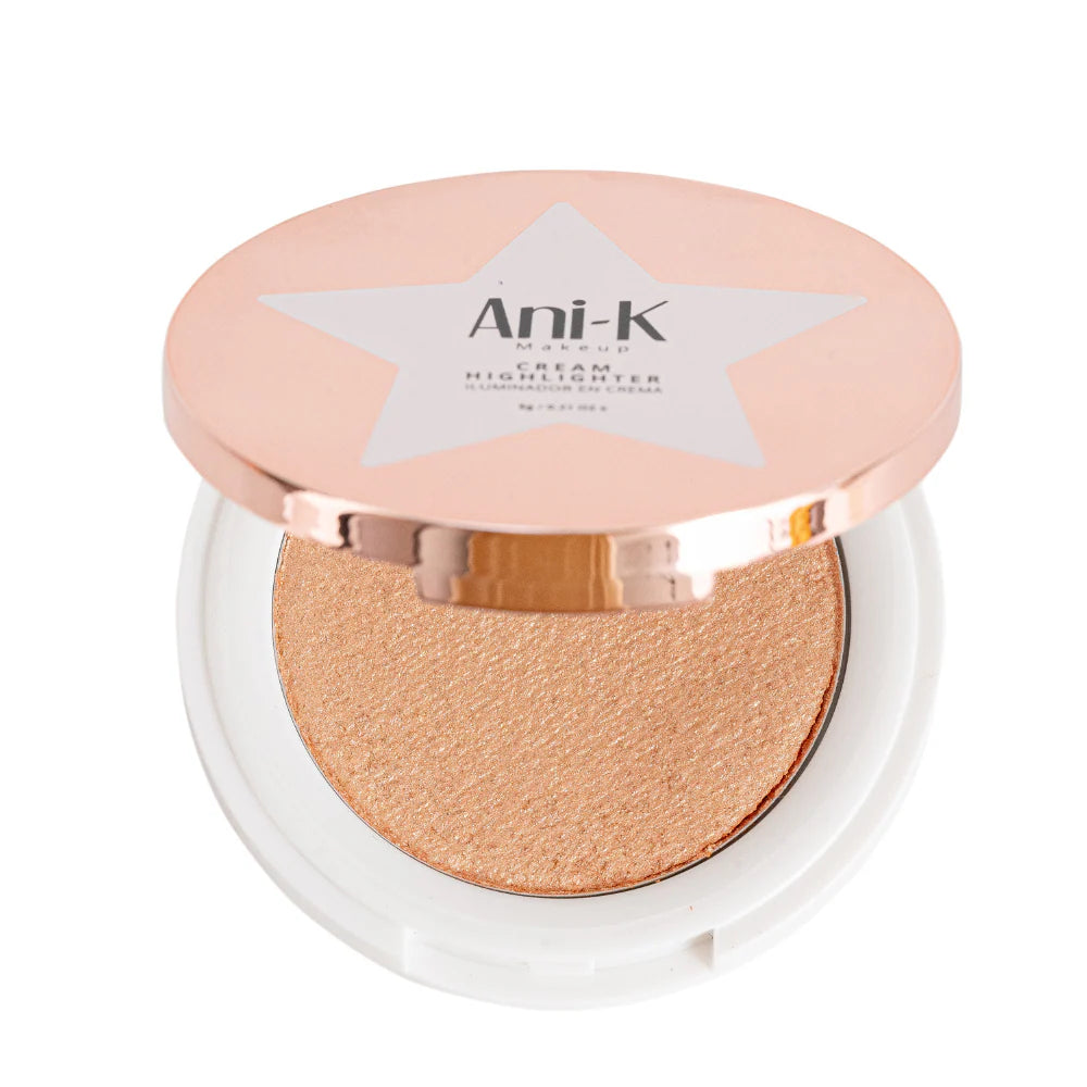 Iluminador en Crema Cream Highlighter Tono 02 Harmony Ani-K Makeup