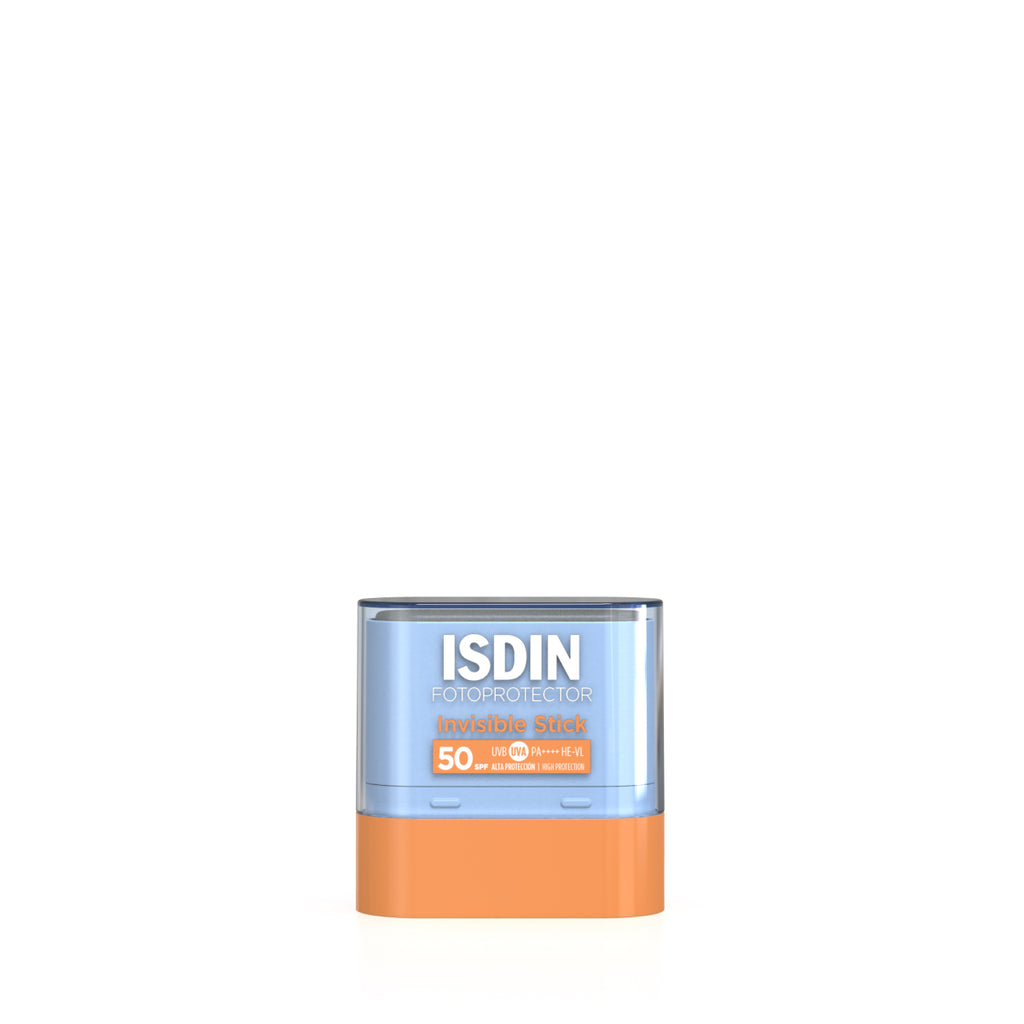 Protector Solar Facial en Stick ISDIN Invisible Stick 50 SPF