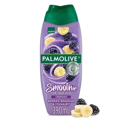 Jabón Líquido Humectante Smoothie Berries, Banana & Yoghurt 390 ml | Palmolive