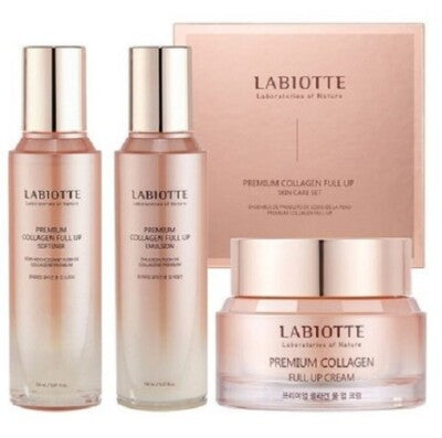 Kit de Cuidado Facial Antiedad Labiotte Premium Collagen Full Up Skin Care Set