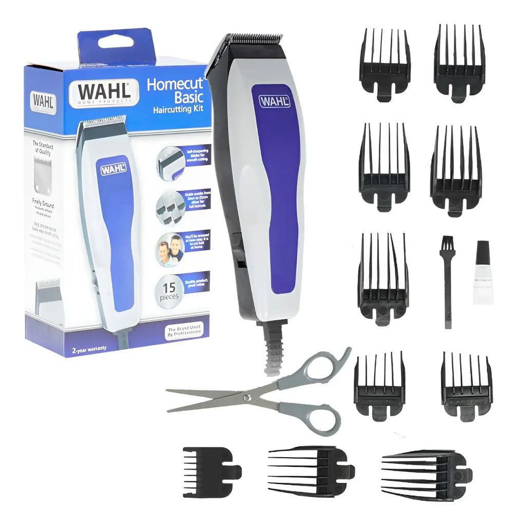 Juego Basico De 15 Piezas Para Cortar El Cabello WAHL