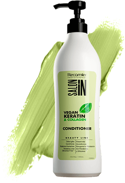 Acondicionador Recamier Salon In Vegan Keratin & Collagen 1 Litro | Sin Parabenos ni Siliconas