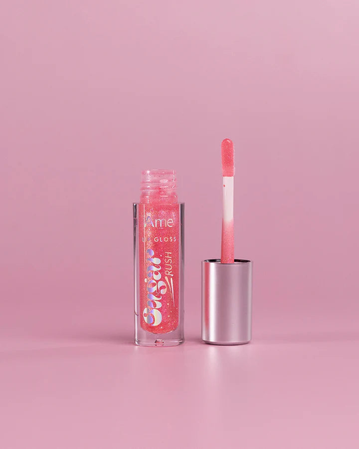 Lip Gloss Amé | Tono 05 Gummy | Brillo Labial con Destellos