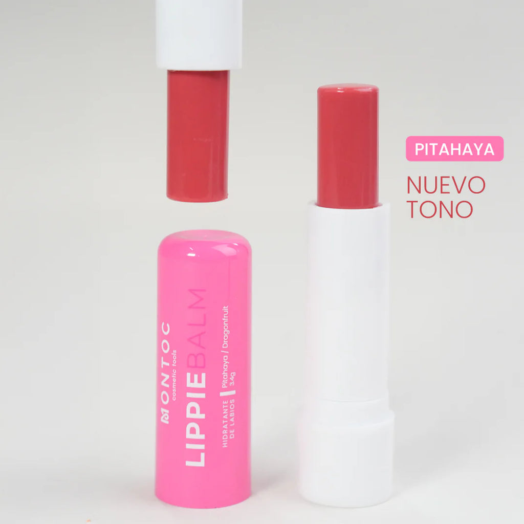 Lippie Balm Pitahaya Montoc 3.4g | Hidratante Labial con Color