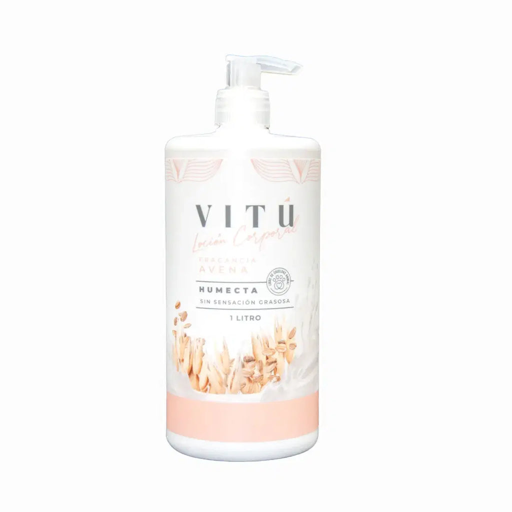 Loción Corporal Vitú Fragancia Avena 1L | Humectación Suave