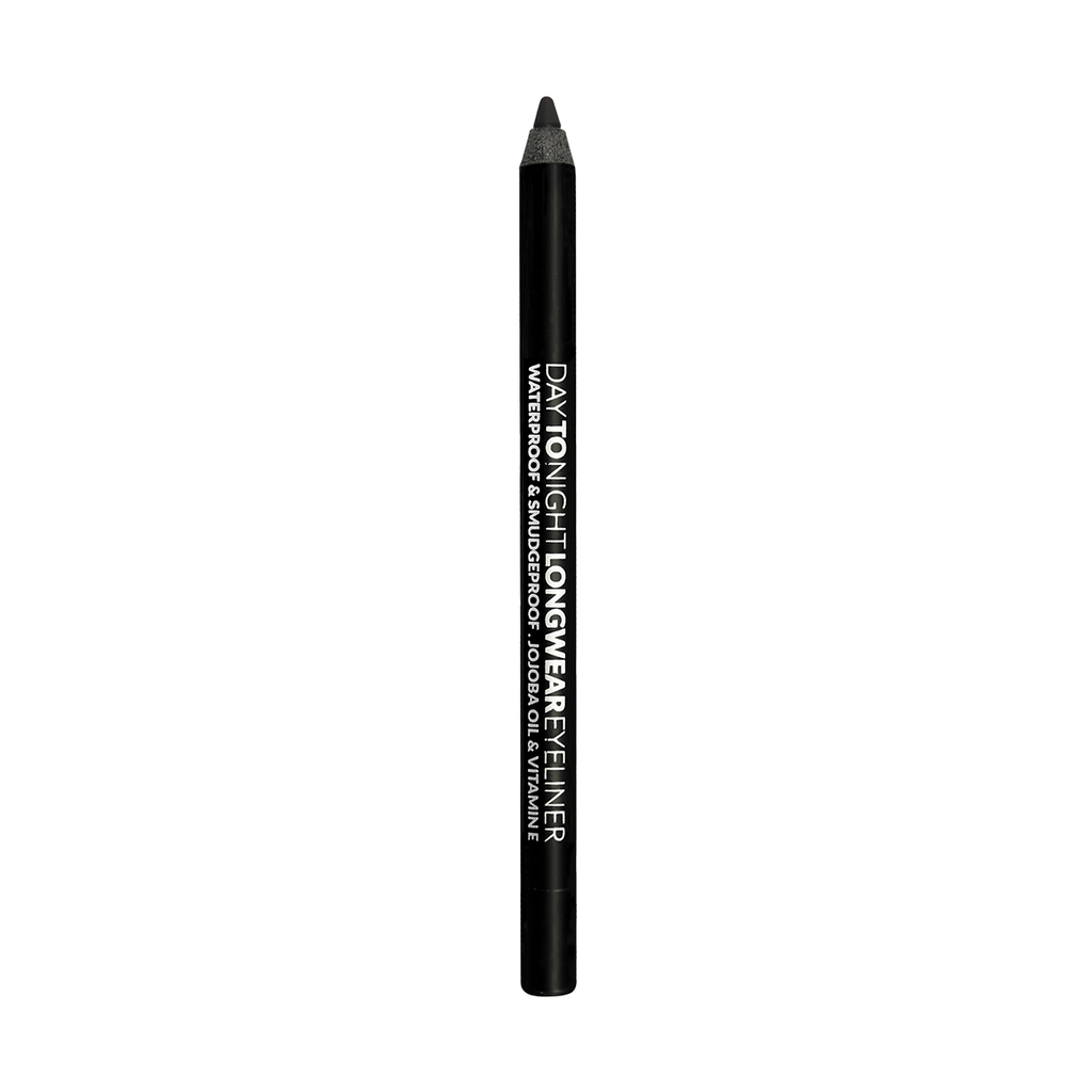 Lápiz Delineador Day to Night Tono 01 Negro | Waterproof, Larga Duración con Aceite de Jojoba y Vitamina E