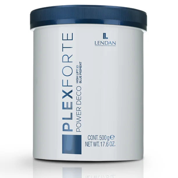 Polvo Decolorante Power Deco High Lift 10 Blue Pigment 500 g | Lendan Plex Forte