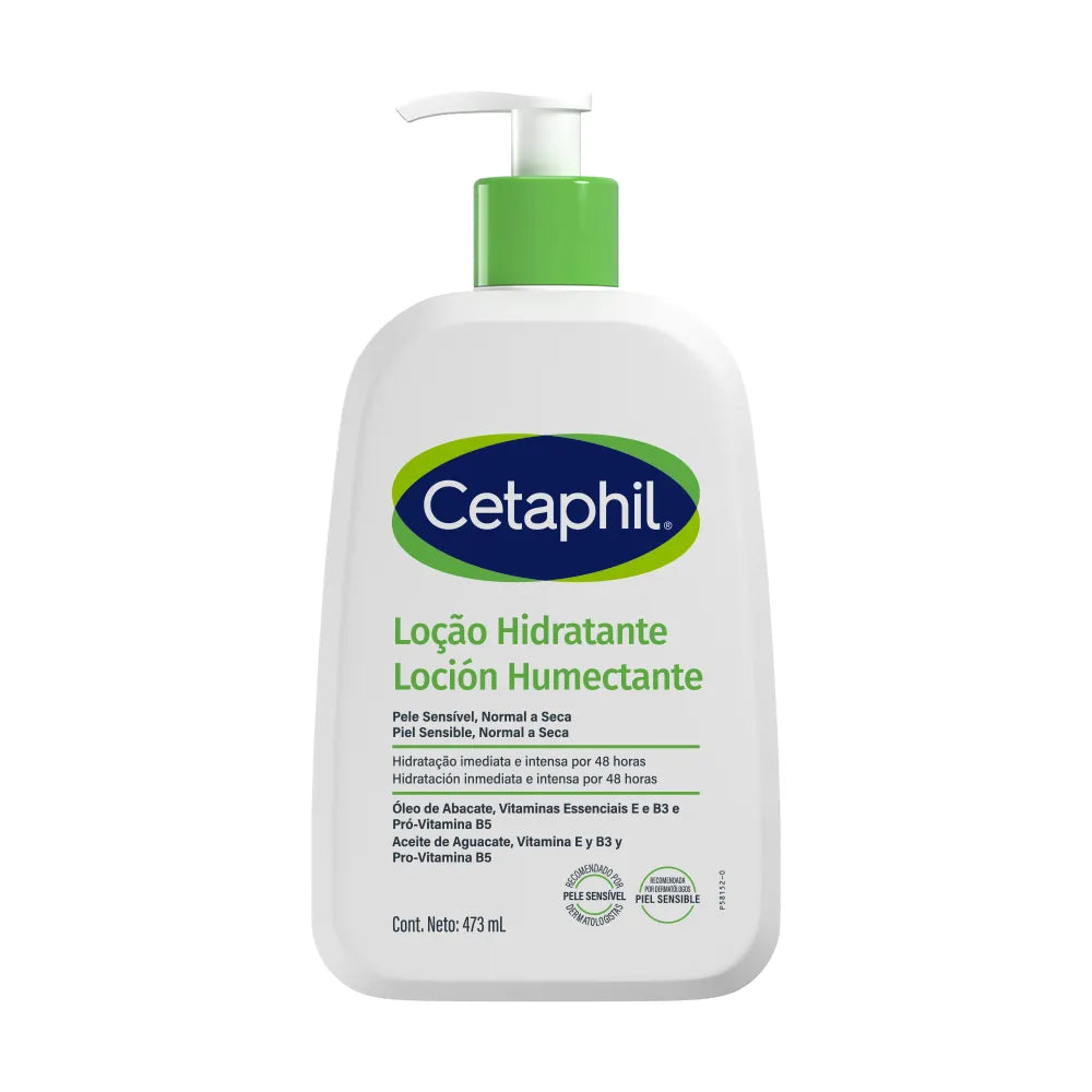 Cetaphil Loción Humectante 473 mL | Con Aceite de Aguacate