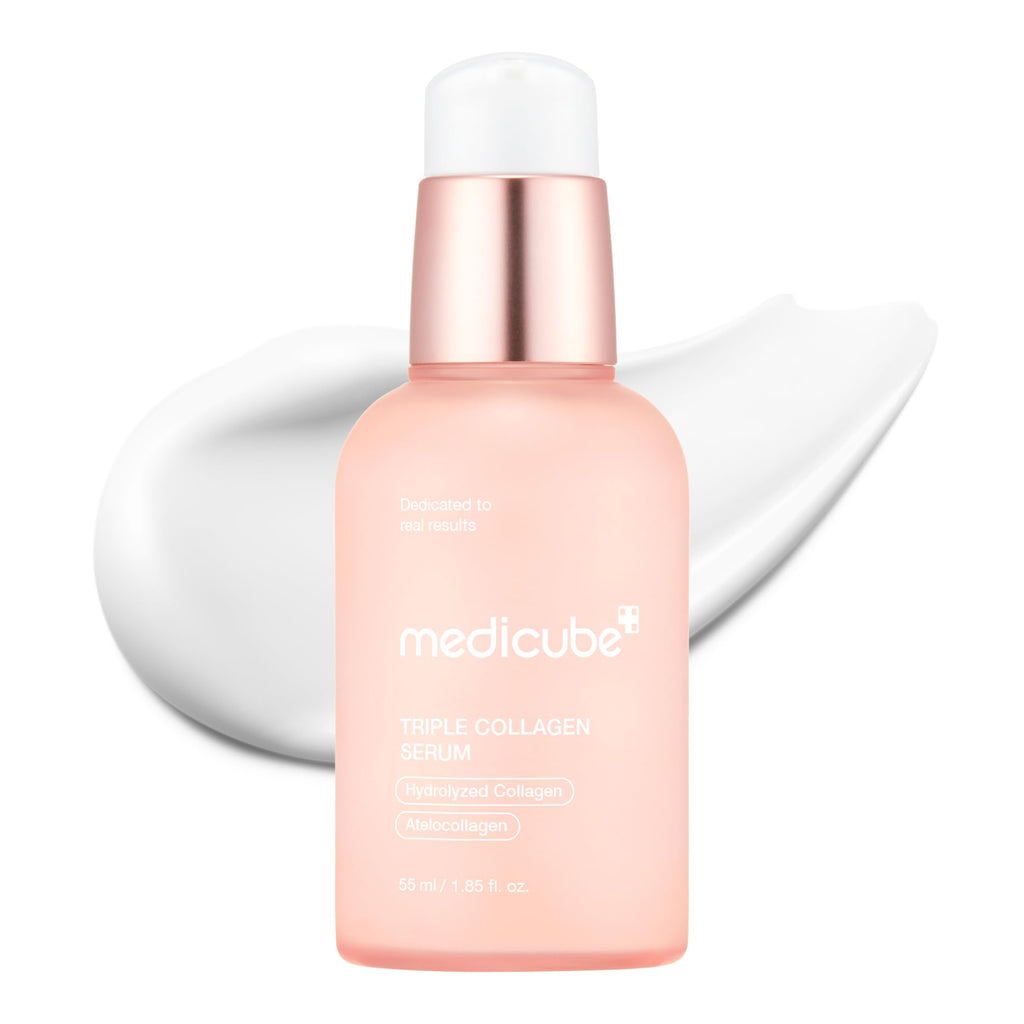 Medicube Triple Collagen Serum | Sérum Facial con Colágeno Hidrolizado y Atelocolágeno (55ml)