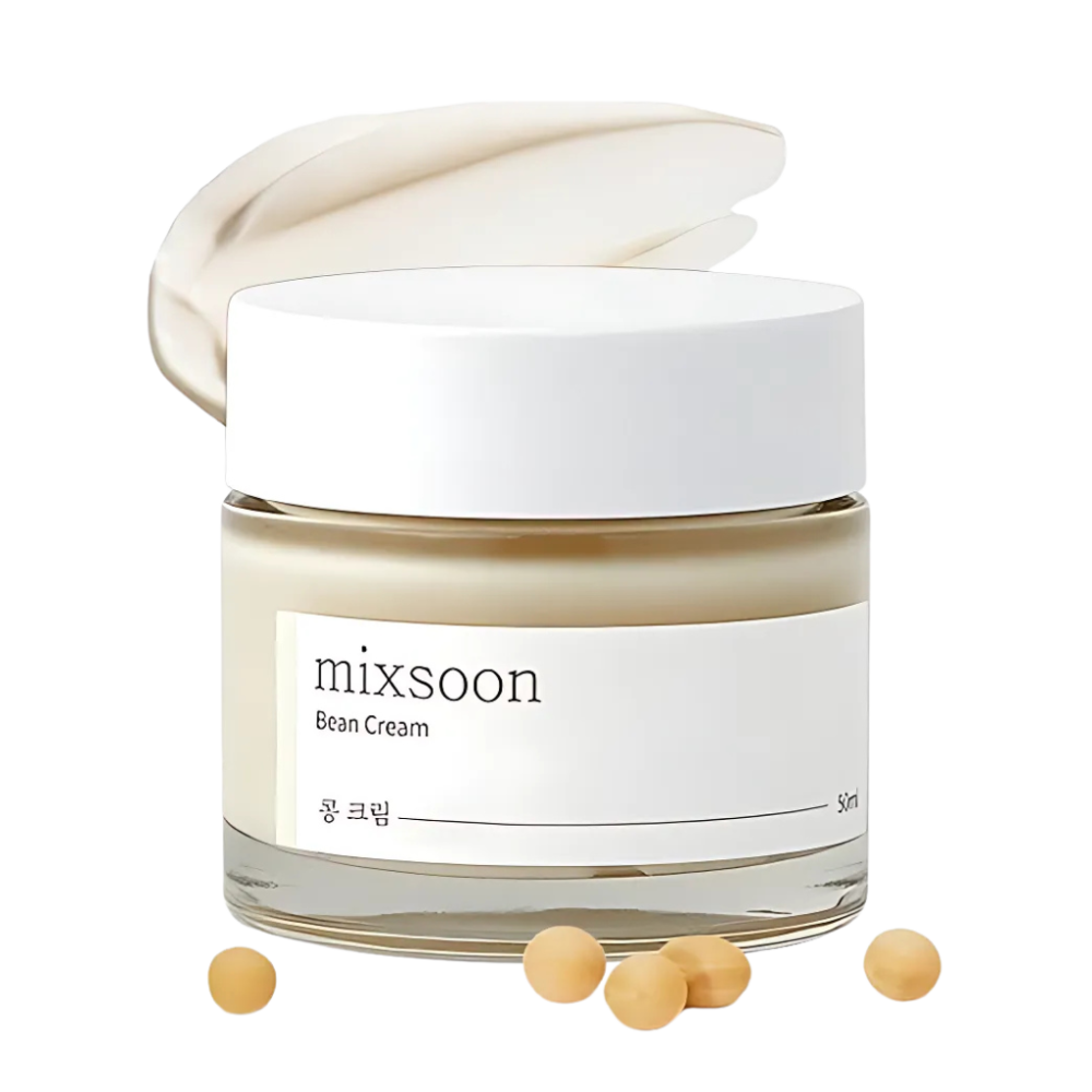 Crema Facial Hidratante y Nutritiva de Soya | Mixsoon Bean Cream 50 ml