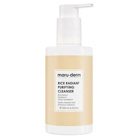 Limpiador Facial Rice Radiant Purifying Maru.derm | 200 ml