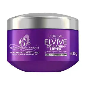 Mascarilla Elvive Collagen Lifter 300 g | Tratamiento Rescatador de Masa Capilar