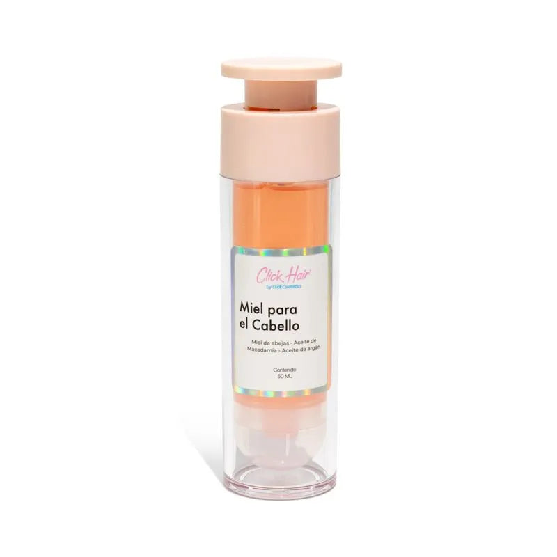 Miel para el Cabello Click Hair | Tratamiento Nutritivo con Macadamia y Argán (50 ml)