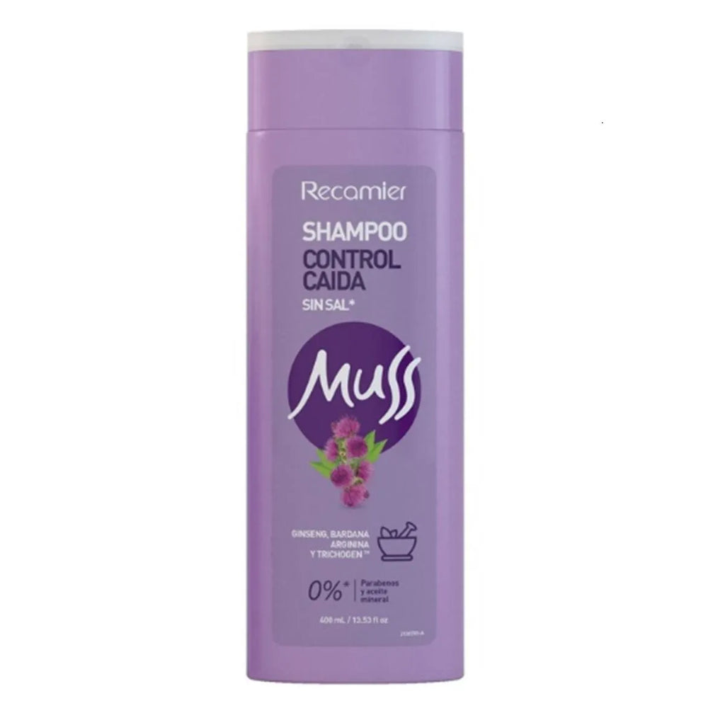 Shampoo Control Caída Muss Recamier 400 ml