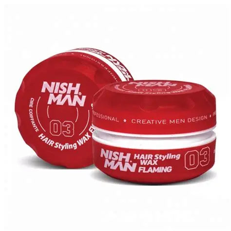 Cera para el Cabello 03 Flaming Hair Styling Wax | Nish Man