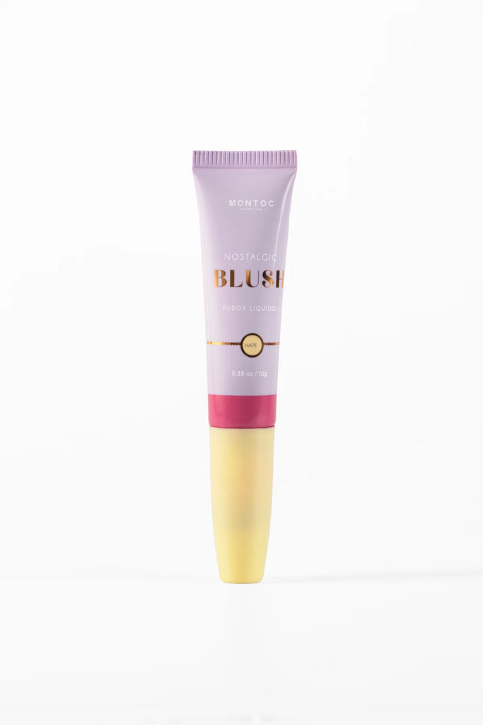 Rubor Líquido Nostalgic Blush | Montoc | Tono Hape | 10g