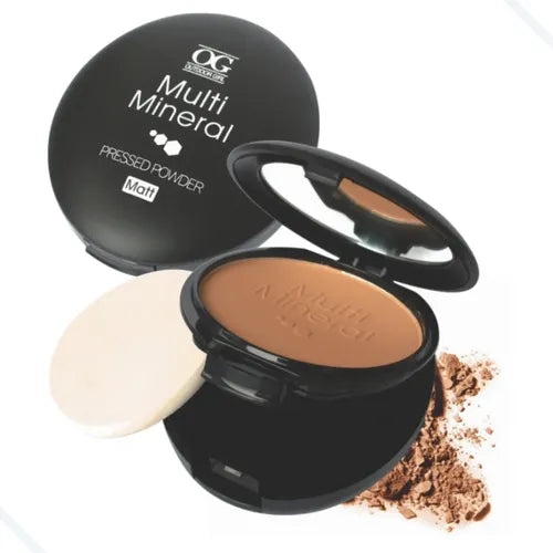 Polvo Compacto Multimineral OG Outdoor Girl | Tono #8 | Acabado Mate Profesional