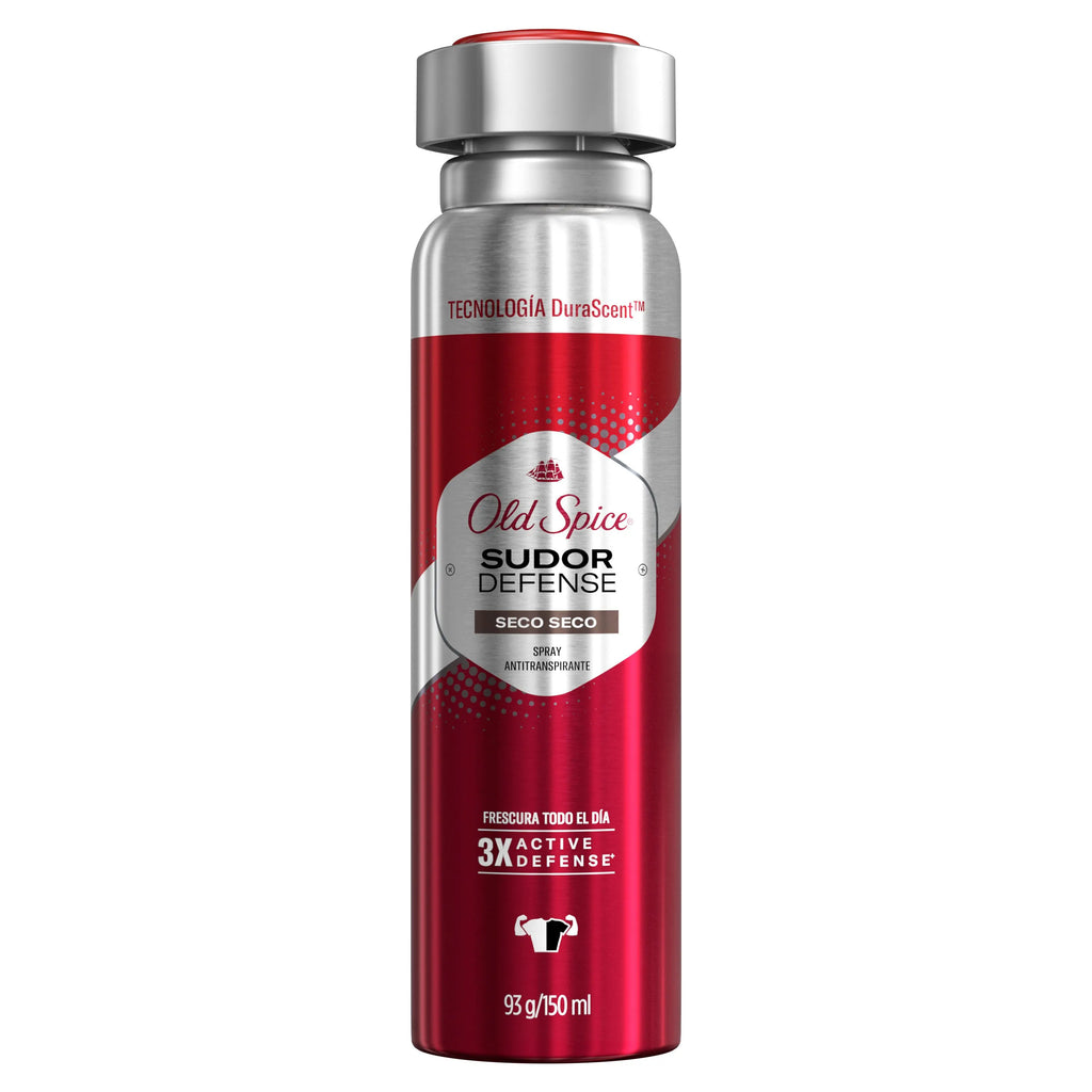 Antitranspirante en Spray Seco Old Spice Sudor Defense Seco Seco 150 ml / 93 g
