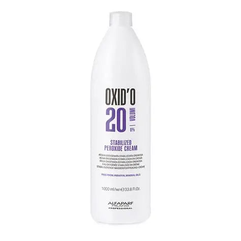Oxidante en Crema Alfaparf Oxid'o 6% 20 Vol 1 Litro | Revelador Profesional