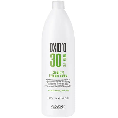 Oxidante en Crema Alfaparf Oxid'o 9% 30 Vol 1 Litro | Revelador Profesional
