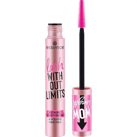 Mascara de Pestañas Essence Lash Without Limits Extreme Lengthening & Volume