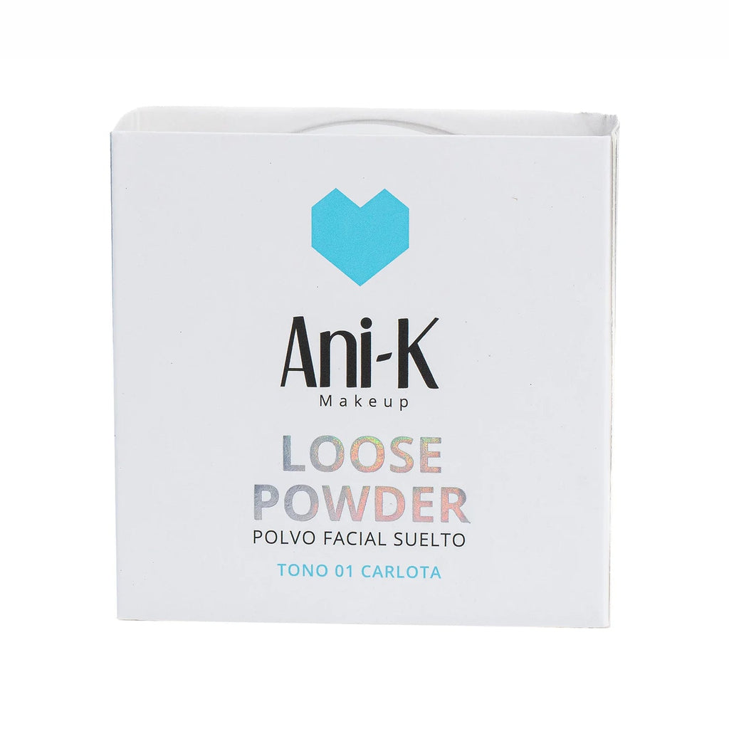 Polvo Facial Suelto Loose Powder Tono 01 Carlota Ani-K Makeup