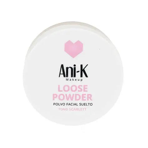 Polvo Facial Suelto Loose Powder | Tono 02 Scarlett Ani-K Makeup