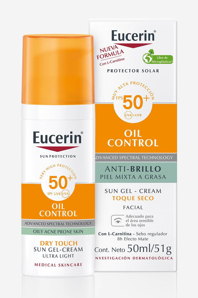 Protector Solar Eucerin Oil control Anti-Brillo 50ml