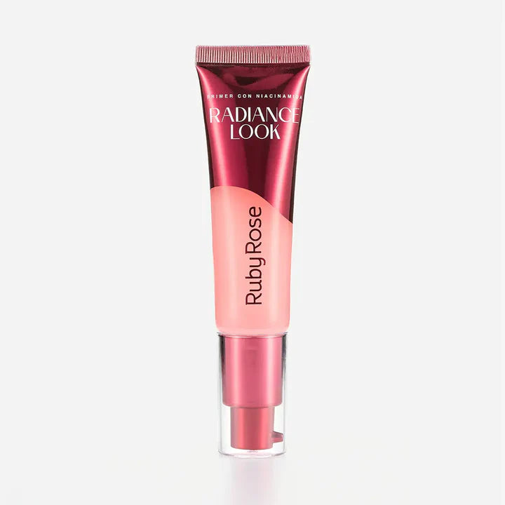 Primer Radiance Look Ruby Rose | Prebase de Maquillaje con Niacinamida