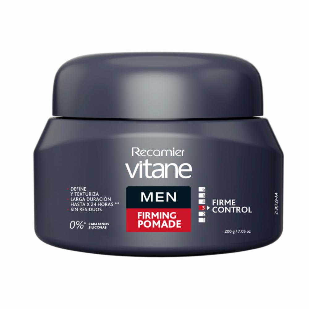 Cera Capilar para Hombre | Recamier Vitane Men Firming Pomade | 200 g