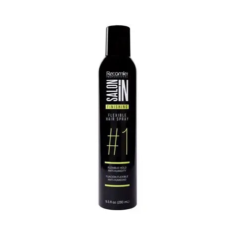 Laca Recamier Salon In Hair Spray #1 Flexible 280 ml | Fijación y Anti-Humedad