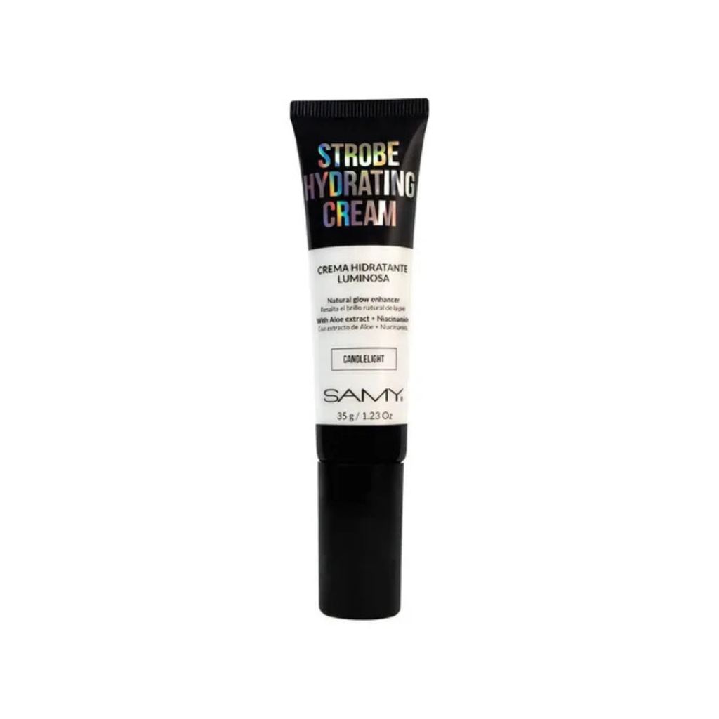 Crema Hidratante Luminosa Samy | Strobe Hydrating Cream | Tono Candlelight