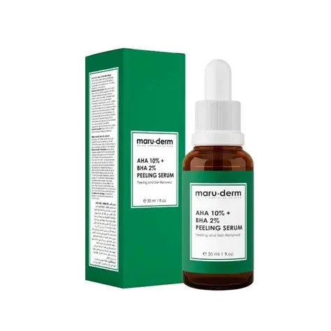Peeling Serum AHA 10% + BHA 2% Maruderm | Renovación Celular Profunda (30ml)