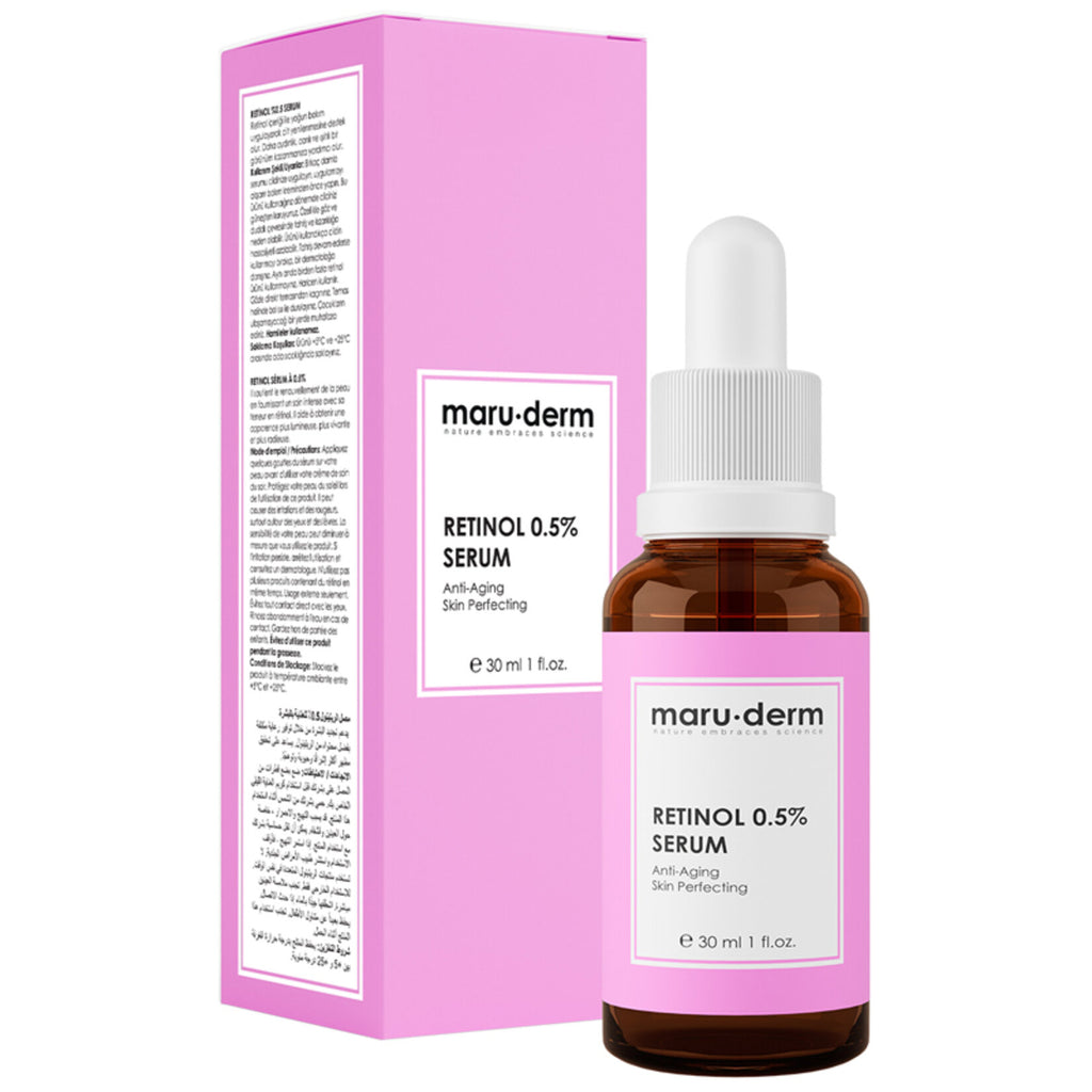 Serum Retinol 0.5% Maruderm | Perfeccionador de Piel Antiedad (30ml)