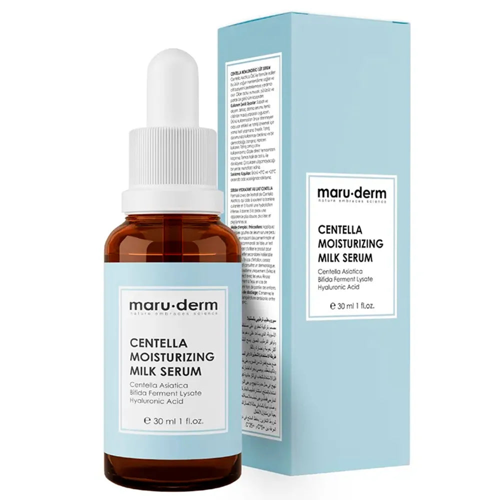 Centella Moisturizing Milk Serum Maruderm | Hidratación Profunda y Reparadora (30ml)