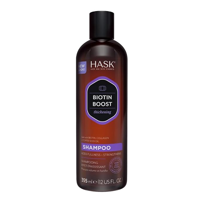 Shampoo Voluminizador y Fortaleciente Hask Biotin Boost 355 ml