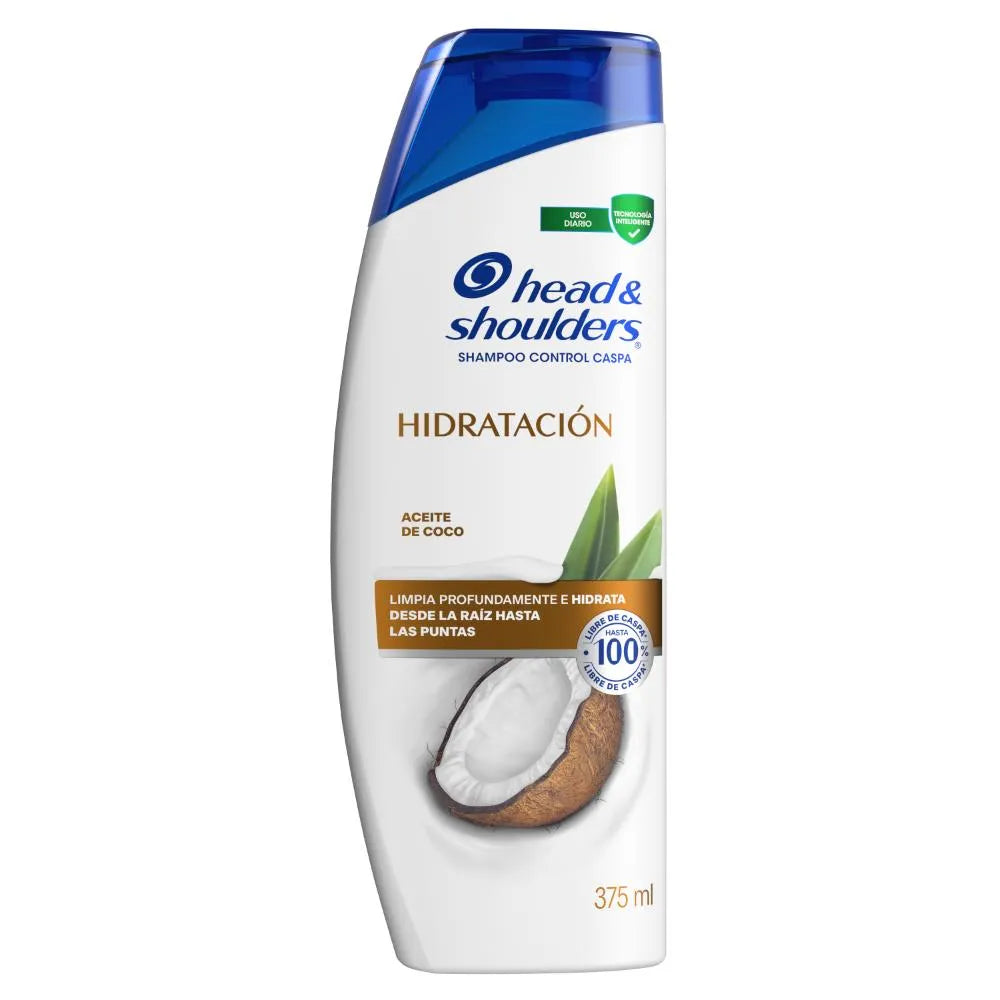 Shampoo Head & Shoulders Hidratación Aceite de Coco 375ml