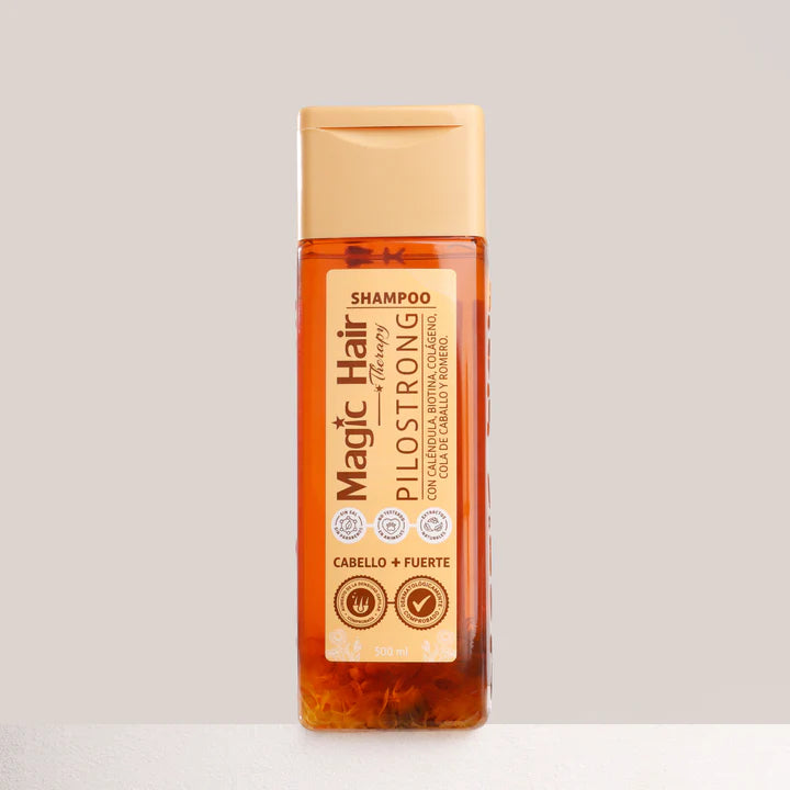 Shampoo Magic Hair Pilostrong 500ml | Limpieza y Fortalecimiento Anticaída con Caléndula