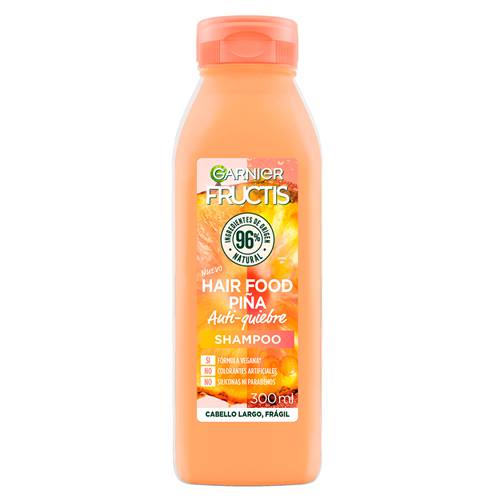 Shampoo Garnier Fructis Hair Food Piña | Anti-Quiebre (300 ml)