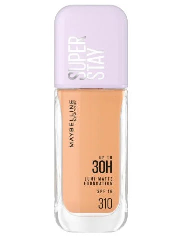 Base de Maquillaje Maybelline Super Stay Lumi-Matte Tono 310 | Hasta 30H de Duración