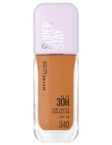 Base de Maquillaje Maybelline Super Stay Lumi-Matte Tono 340 | Hasta 30H de Duración