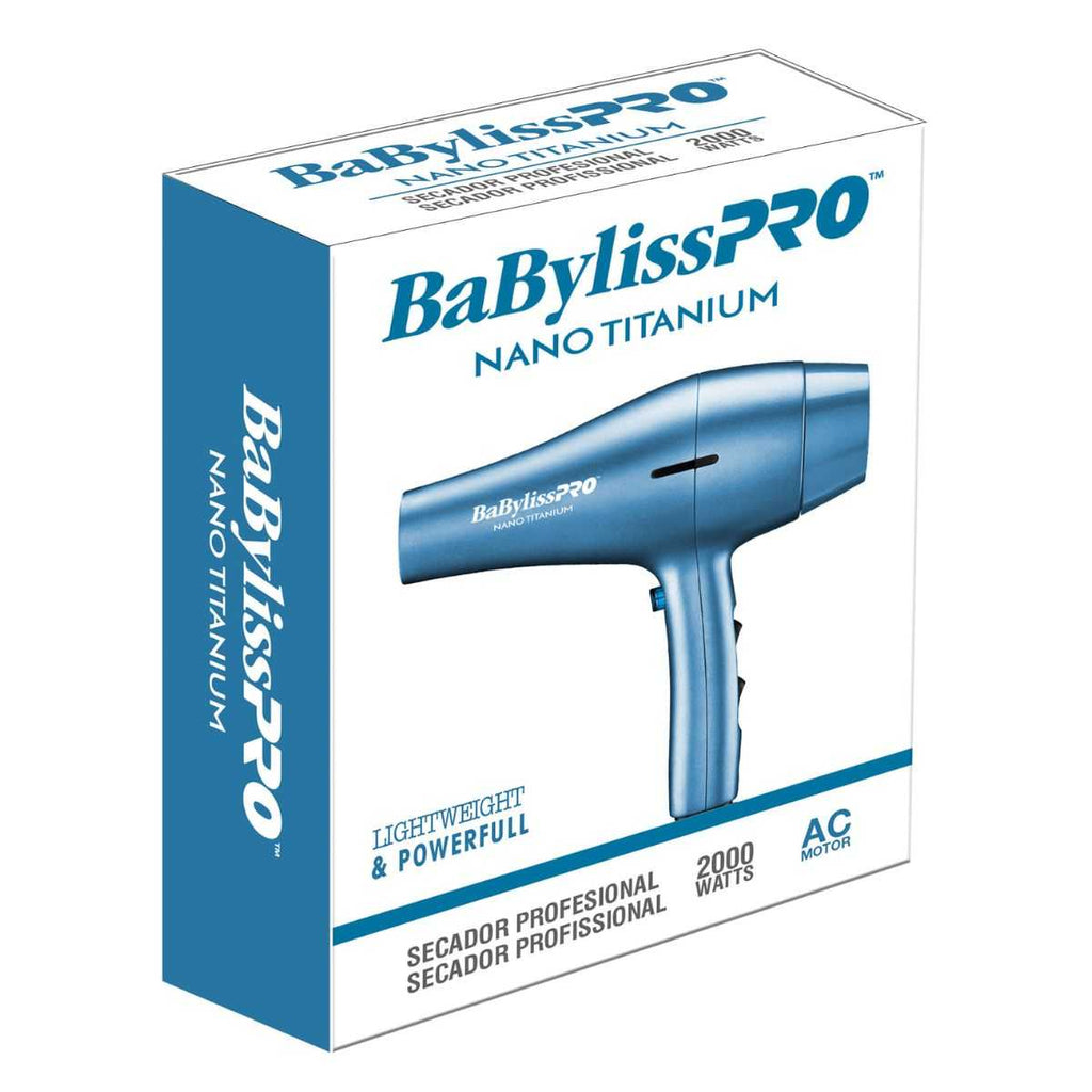 Secador Profesional BabyLiss Pro-Azul Claro