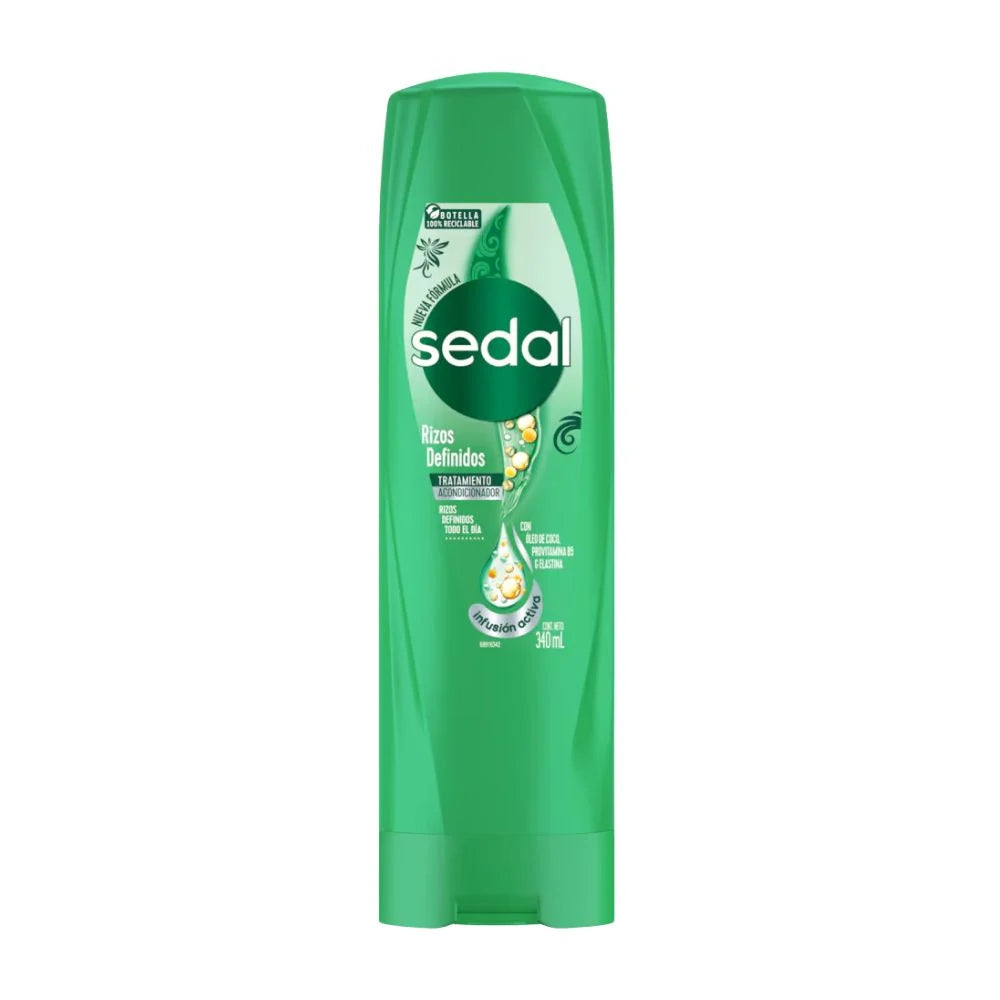 Tratamiento Acondicionador Sedal Rizos Definidos Infusión Activa | 340ml