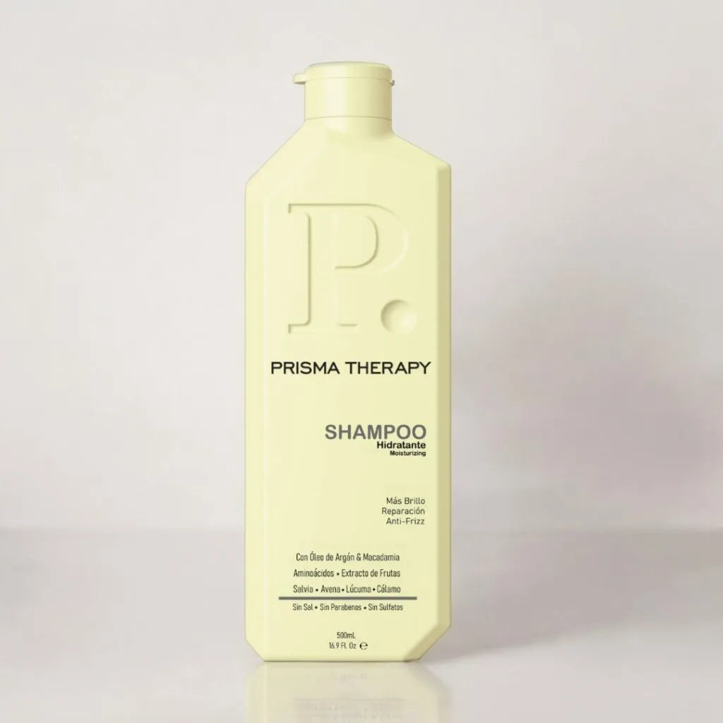 Shampoo Prisma Therapy Hidratante | Tratamiento de Reparación Profunda y Anti-Frizz 500 ml