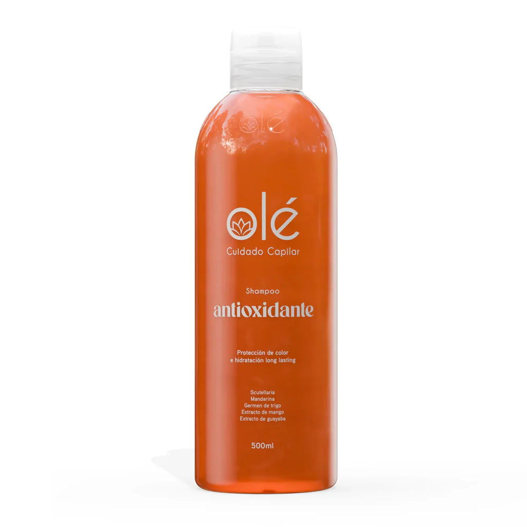 Shampoo Antioxidante Olé Cuidado Capilar (500ml) | Protección de Color Avanzada & Hidratación