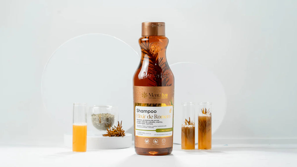 Shampoo Elixir de Romero Crecimiento y Anticaída 1 Litro | Menta Hair